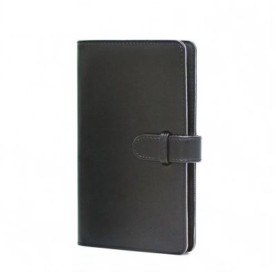 Photocard Binder 2 Pcs Retro PU Photo Album Fit For Square Film(80 Pockets Black)
