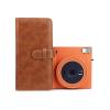 Photocard Binder 2 Pcs Retro PU Photo Album Fit For Square Film(80 Pockets Black) view 4
