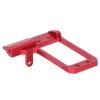1/10 RC Servo Mount for Phoenix F10 VP, Aluminum Alloy Low Center Steering Bracket with 4 Link Adapter, Enhanced Stability and Precision Control Upgrade for 1/10 Scale RC (Red) view 3