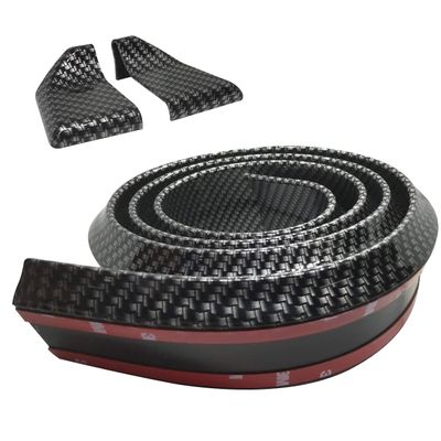 1 Pcs Rear Trunk Spoiler Lip for Gladiator JT 2020-2025, Exterior Auto Tailgate Wing Aerodynamic Sport Decor Protector Carbon Fiber Rubber