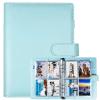 Photocard Binder 2 Set Page(4 Grids) Photo Card A5-Binder Kpop Albums Idol Cards Loose-leaf Collect Book Binder Photocard Holder(B-Yellow) view 4