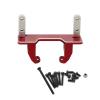 RC Automobiles Parts For Axial For SCX10 II 90046 AR44 MN999 1/10 Metal Aluminum Alloy Axle Servo Mount Base Stand RC Crawler Upgrade Parts(Red) view 1