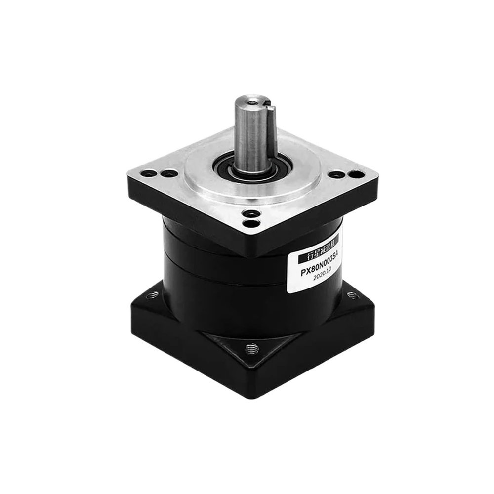 QfUxYYSLD PX80 Planetary Reducer Ratio 3/4/5/6/10/13/16/20/24/30/36/64/96/144/216 Max 60N.m Low Noise for Nema32 Stepping Servo Motor(Ratio 120)