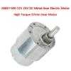12V 2.1W 24V 2.5W DC Gear Motor 37MM Adjustable Speed Large Torque JGB37-500 Low Speed Small Motor(Motor and Bracket,1000RPM,24V) view 2