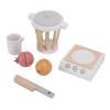 Zunate Wooden Smoothie Blender Toy, Cutting Fruit Juicer Maker for Kids, Beech Wood Play Kitchen Accessories for Boys and Girls view 3