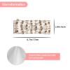 GVYGVY Baby Headbands for Girls 1Pcs - Cow Pattern Cowboy Boots Print Elastic Baby Hair Bows for Girls, Soft Toddler Headband for 0-6 Months, Infant Newborn Bows Accessories Essentials view 2