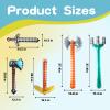 FSAIUIS 10 Pack Jumbo Pixel Inflatable Toys, Assorted Large Blow Up Weapons Set - Sword Axe Pickaxe Trident for Halloween Cosplay Birthday Party Pool & Beach Decor Supplies view 2