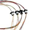 1pcs 2/4/6/8/12/18 Channel Micro Rotate Slip Ring 2A Diameter 12.5mm For RC Excavator Model DIY PTZ Gimbal Electric Collector Rings(SRM-12-02A) view 1