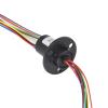 1pcs 2/4/6/8/12/18 Channel Micro Rotate Slip Ring 2A Diameter 12.5mm For RC Excavator Model DIY PTZ Gimbal Electric Collector Rings(SRM-12-02A) view 3