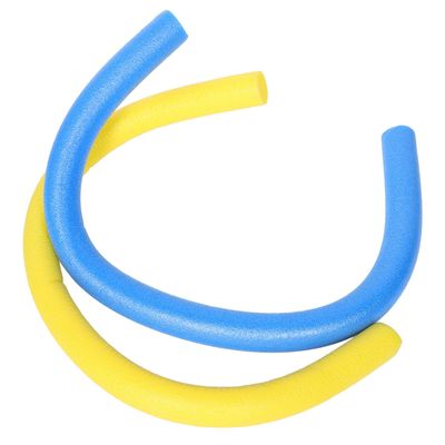 Mikinona 2pcs Jumbo Thick Pool Noodles Foam Sticks for Swimming and Floating Adults, 150cm Solid Foam Water Float for Outdoor Pool Games and Craft Projects