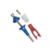 Adjustable Tapered Servo Arm Lightweight Pull Connecting Rod Collet Kit Linkage DIY Accessories M3x50mm view 1