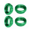 Aluminum 6061-T6 Alloy Shock Collars for Arrma 1/16 Mini Kraton 3S Speed Truck-ARA2508 Upgrades - Green view 1