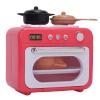 Zunate Kids Microwave Toy Kitchen Appliance with Rotating Turntable, Interactive Buttons and Food Accessories for Toddlers 3 Year Old and Up, ABS Material view 1