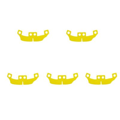 BASEPLATES Building Block Figure Accessory Yellow Cape (cape118-0)