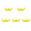 BASEPLATES Building Block Figure Accessory Yellow Cape (cape118-0) view 1