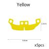 BASEPLATES Building Block Figure Accessory Yellow Cape (cape118-0) view 2