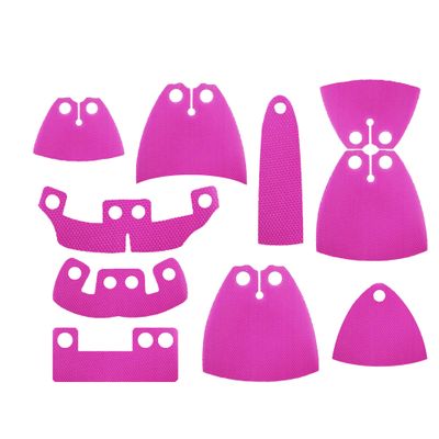 BASEPLATES Building Block Figure Accessory Rose Red Cape (Cape 13 Set)