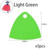 BASEPLATES Building Block Figure Accessory Light Green Cape (cape093-0) view 2
