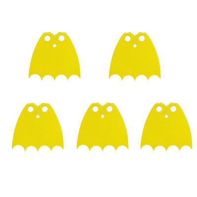 BASEPLATES Building Block Figure Accessory Yellow Cape (cape077-0)