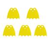 BASEPLATES Building Block Figure Accessory Yellow Cape (cape077-0) view 1