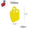 BASEPLATES Building Block Figure Accessory Yellow Cape (cape213-0) view 2