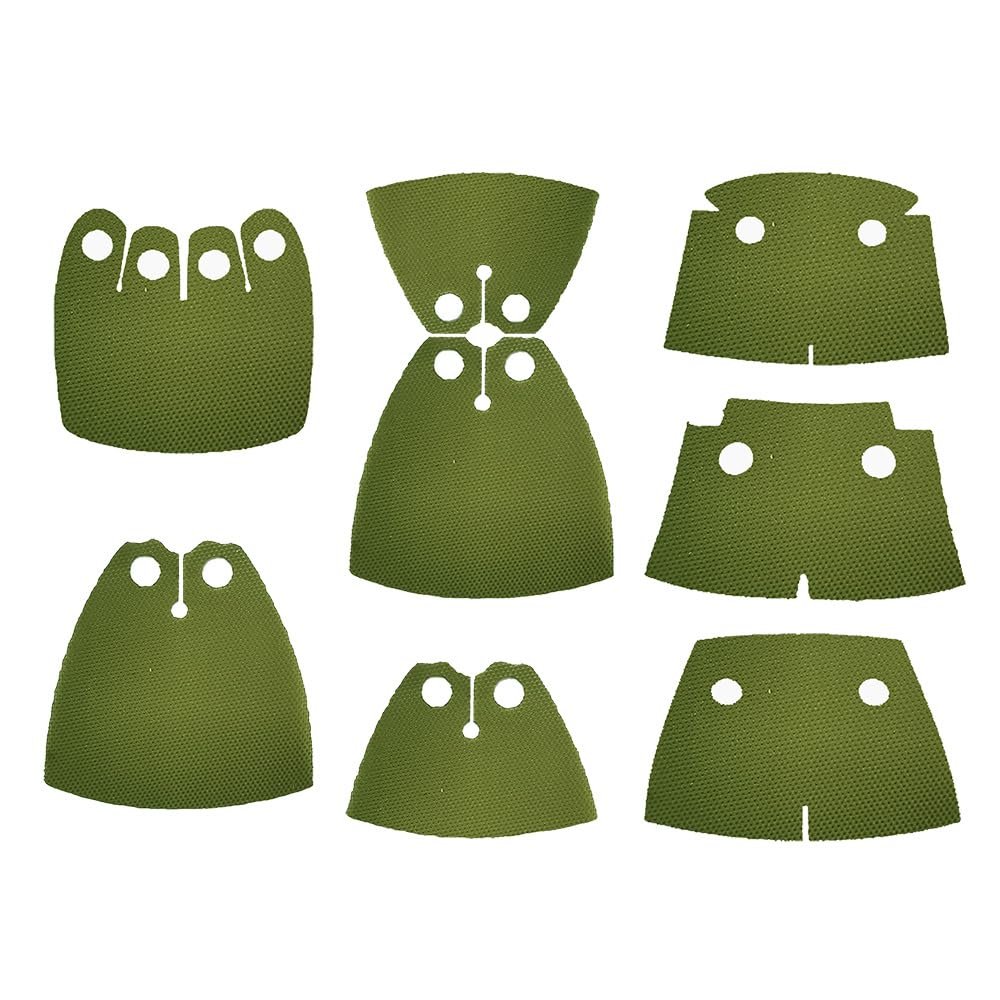 BASEPLATES Building Block Figure Accessory Olive Green Cape (Cape 06 Set)