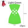 BASEPLATES Building Block Figure Accessory Light Green Cape (cape261-0) view 2
