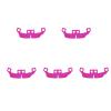 BASEPLATES Building Block Figure Accessory Rose Red Cape (cape125-0) view 1