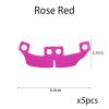BASEPLATES Building Block Figure Accessory Rose Red Cape (cape125-0) view 2