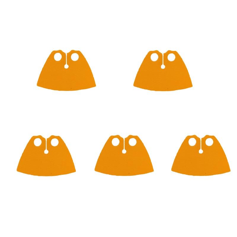 BASEPLATES Building Block Figure Accessory Orange Cape (cape017-0)