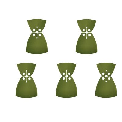 BASEPLATES Building Block Figure Accessory Olive Green Cape (cape263-0)