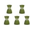 BASEPLATES Building Block Figure Accessory Olive Green Cape (cape263-0) view 1