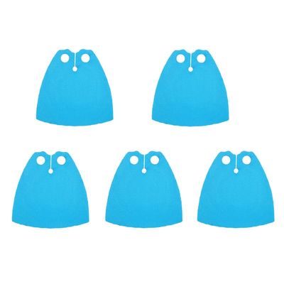 BASEPLATES Building Block Figure Accessory Light Blue Cape (cape007-0)