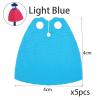 BASEPLATES Building Block Figure Accessory Light Blue Cape (cape007-0) view 2