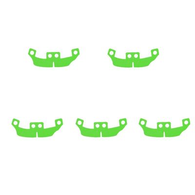 BASEPLATES Building Block Figure Accessory Light Green Cape (cape119-0)