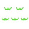 BASEPLATES Building Block Figure Accessory Light Green Cape (cape119-0) view 1