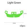BASEPLATES Building Block Figure Accessory Light Green Cape (cape119-0) view 2