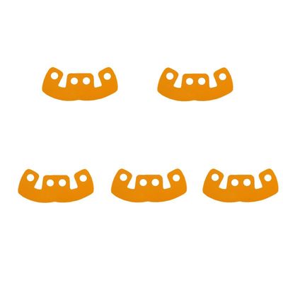BASEPLATES Building Block Figure Accessory Orange Cape (cape127-0)