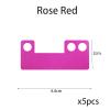 BASEPLATES Building Block Figure Accessory Rose Red Cape (cape145-0) view 2