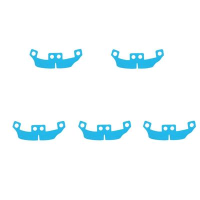 BASEPLATES Building Block Figure Accessory Light Blue Cape (cape121-0)