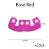 BASEPLATES Building Block Figure Accessory Rose Red Cape (cape135-0) view 2