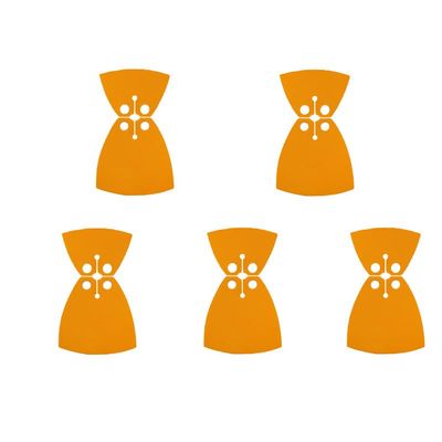 BASEPLATES Building Block Figure Accessory Orange Cape (cape259-0)