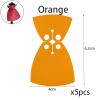 BASEPLATES Building Block Figure Accessory Orange Cape (cape259-0) view 2