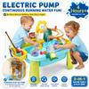 BaiLuSong Water Table for Toddlers 1-3: 2-in-1 Water Play Table with Electric Pump & Running Water Play Sink, 39PCS Sensory Outdoor Water Toy for Backyard, Easy Assembly, Summer Birthday Gift for Kids view 2