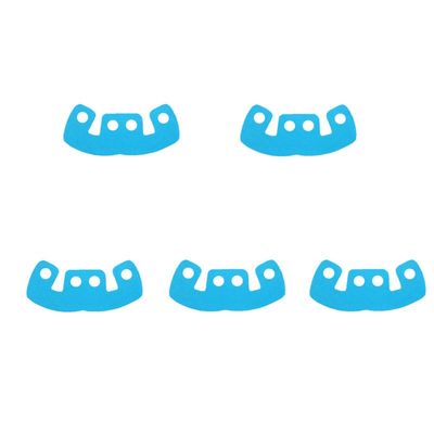 BASEPLATES Building Block Figure Accessory Light Blue Cape (cape131-0)