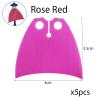BASEPLATES Building Block Figure Accessory Rose Red Cape (cape040-0) view 2