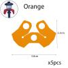 BASEPLATES Building Block Figure Accessory Orange Cape (cape218-0) view 2