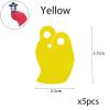 BASEPLATES Building Block Figure Accessory Yellow Cape (cape201-0) view 2