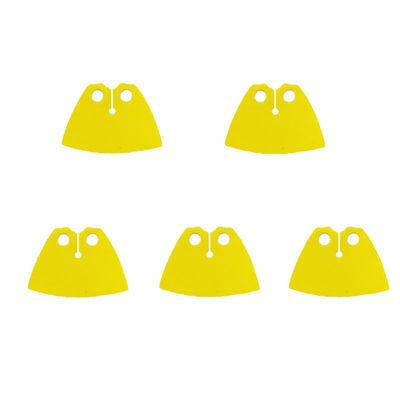 BASEPLATES Building Block Figure Accessory Yellow Cape (cape018-0)