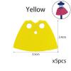 BASEPLATES Building Block Figure Accessory Yellow Cape (cape018-0) view 2